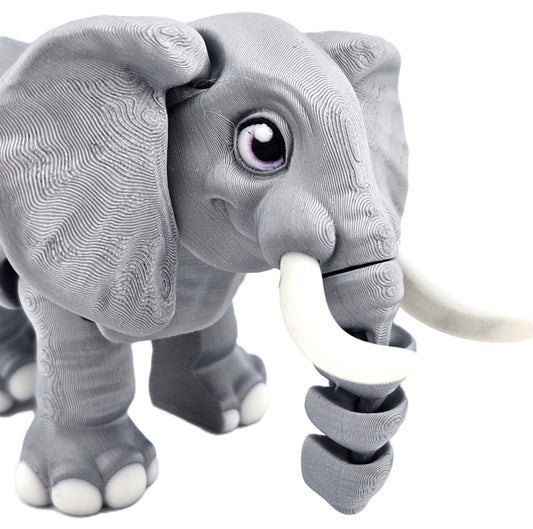 Prospect 3D - Sahara Heat - Elephant - Perfect Desert Home Décor