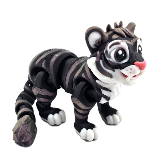 Prospect 3D - Kings of the Jungle Collection - Baby Cartoon Tiger – 3D Printed Figurine