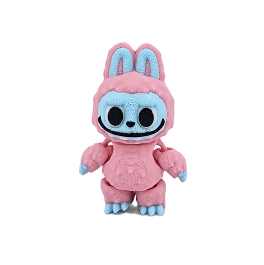 Prospect 3D - Paragold Mini's - Articulated Labubu-Inspired 3" 3D Printed Figure – Poseable Mini Collectible