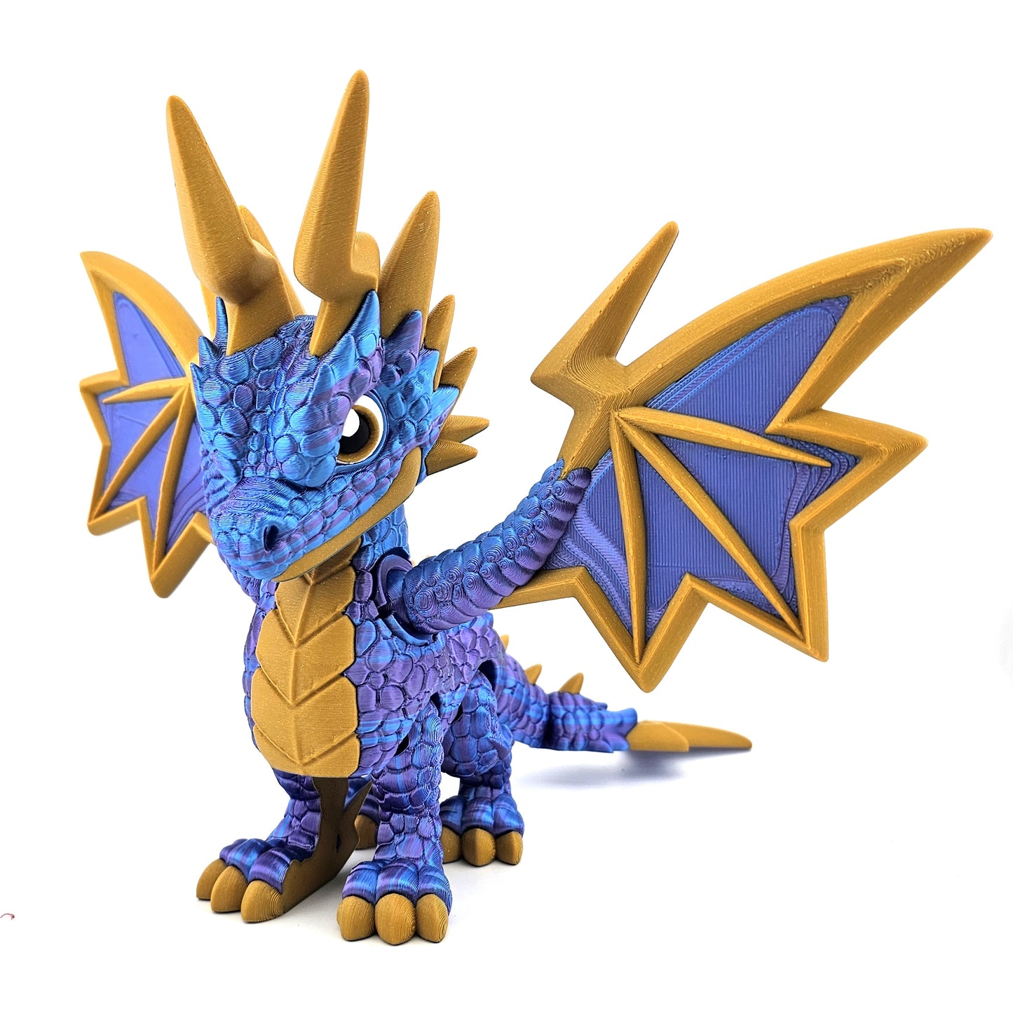 Prospect 3D - Dragons Lair - Warden of the Skies — 3D Printed Winged Dragon (7–11" tall, 10–11" wingspan)