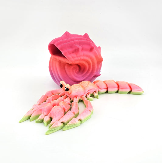 Prospect 3D - 3D Printed Hermit Crab – Sea Turtle Shores Collection – Coastal Beach Decor