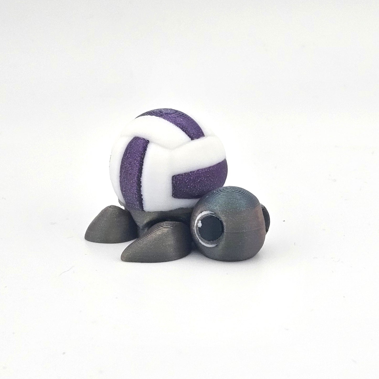 Prospect 3D - Sports Theme Mini Sea Turtle – 3D Printed – Baseball, Basketball, Soccer, Hockey - Sea Turtle Island Collection