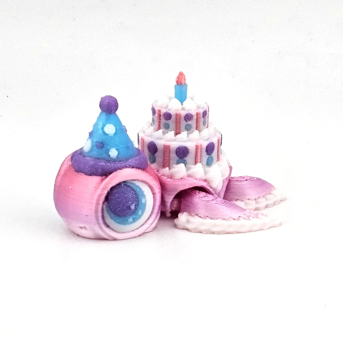 Prospect 3D - Sea Turtle Island - Bakery-Style Sea Turtle Figurine – 2" 3D Printed Mini