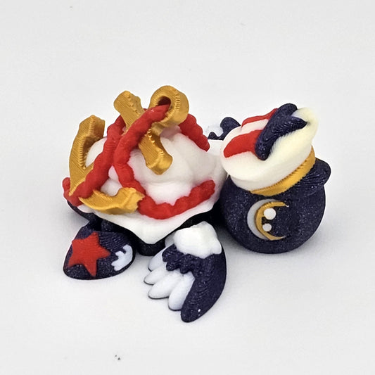 Prospect 3D - 3D Printed Service Mini Sea Turtle – Sea Turtle Shores Collection (Army, Navy, Marine, Air Force, Coast Guard, Police)