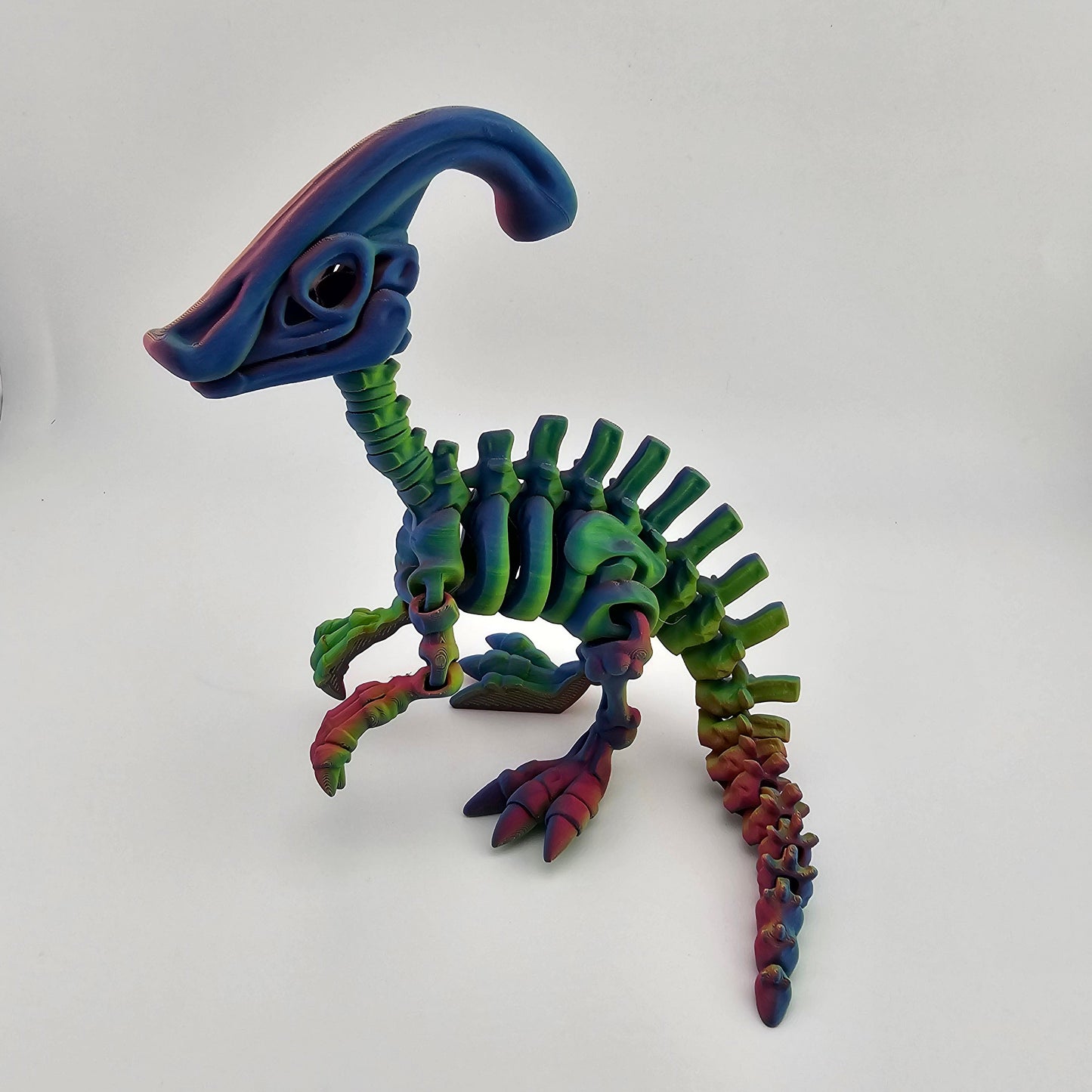 Prospect 3D - The Bone Yard - Large Petey's 6.5 Inch Tall Dinosaur Skeleton with Detailed Bone Structure and Playful Grin for Dino Enthusiasts