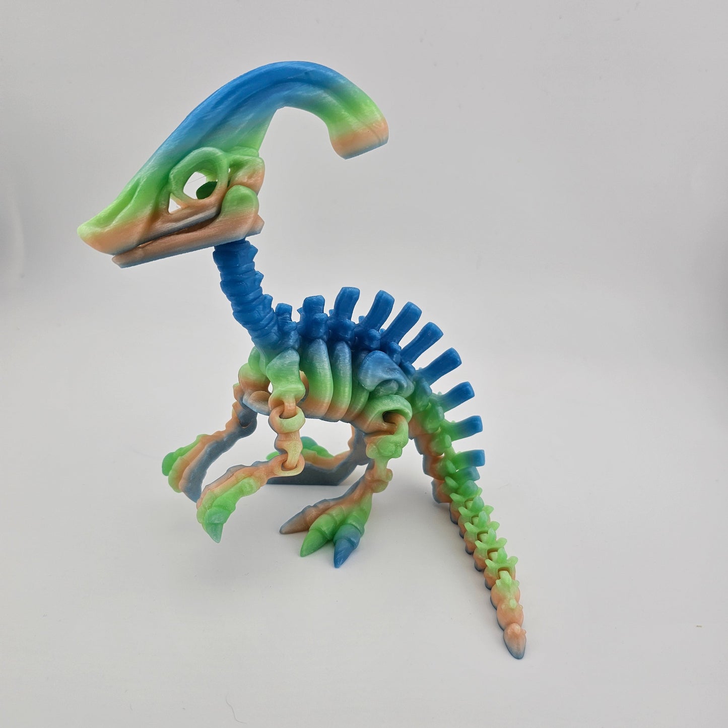 Prospect 3D - The Bone Yard - Large Petey's 6.5 Inch Tall Dinosaur Skeleton with Detailed Bone Structure and Playful Grin for Dino Enthusiasts