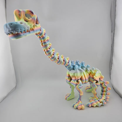 Prospect 3D - The Bone Yard - Jumbo Benny's 13.75 Inches Tall Dinosaur Skeleton with Detailed Bone Structure and Playful Grin for Dino Enthusiasts