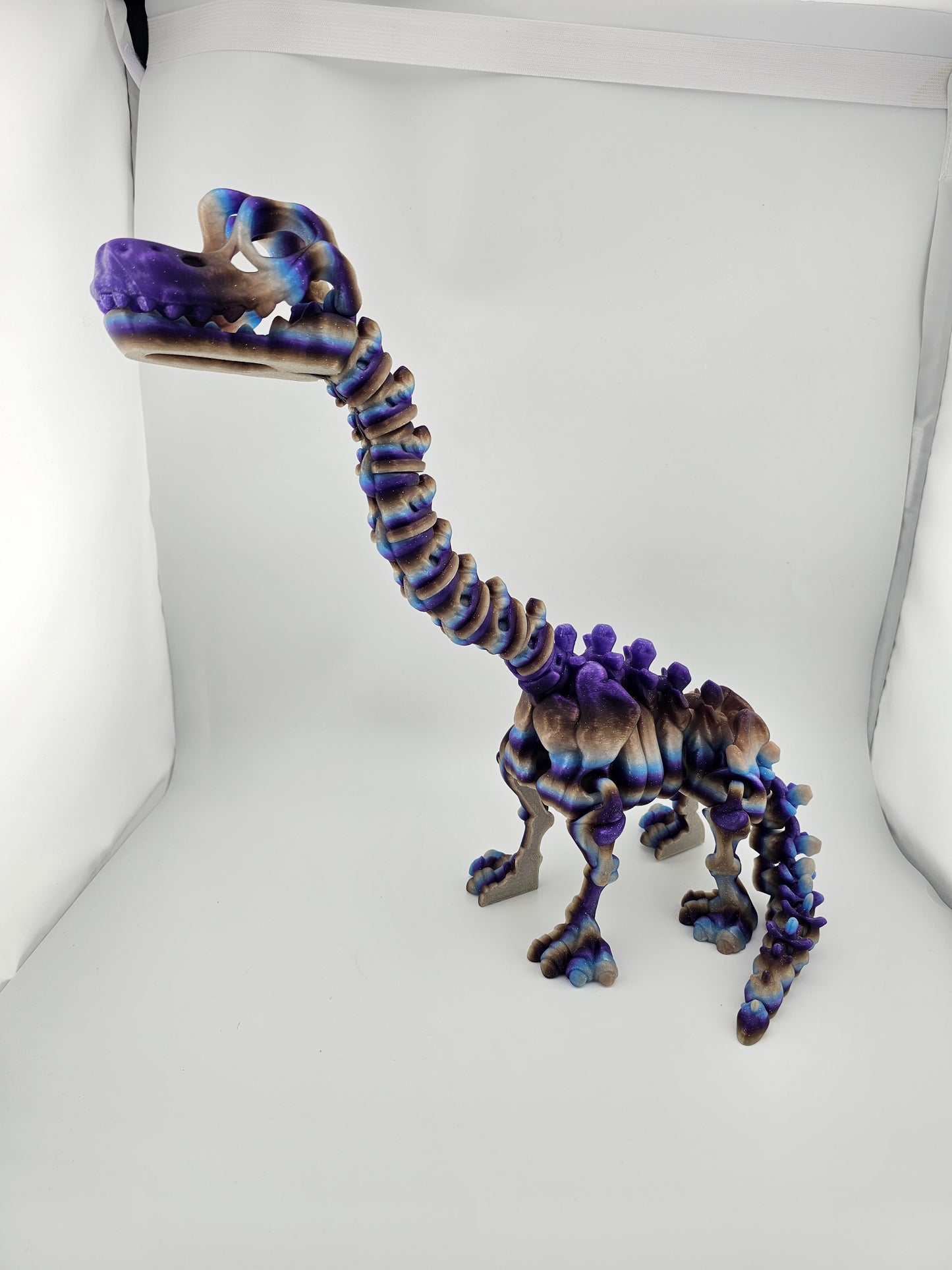 Prospect 3D - The Bone Yard - Jumbo Benny's 13.75 Inches Tall Dinosaur Skeleton with Detailed Bone Structure and Playful Grin for Dino Enthusiasts