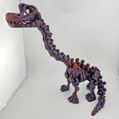 Prospect 3D - The Bone Yard - Jumbo Benny's 13.75 Inches Tall Dinosaur Skeleton with Detailed Bone Structure and Playful Grin for Dino Enthusiasts
