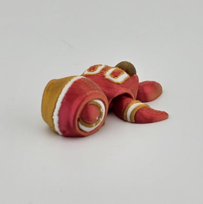 Prospect 3D - Sea Turtle Island - 3D Printed Miniature Football Sea Turtles