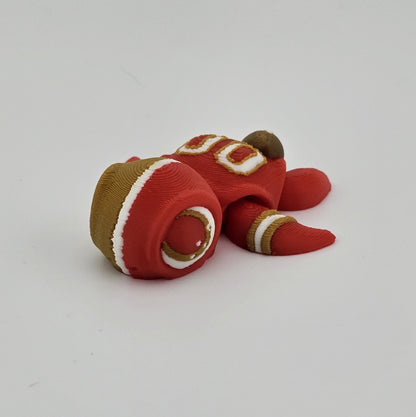 Prospect 3D - Sea Turtle Island - 3D Printed Miniature Football Sea Turtles