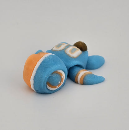 Prospect 3D - Sea Turtle Island - 3D Printed Miniature Football Sea Turtles