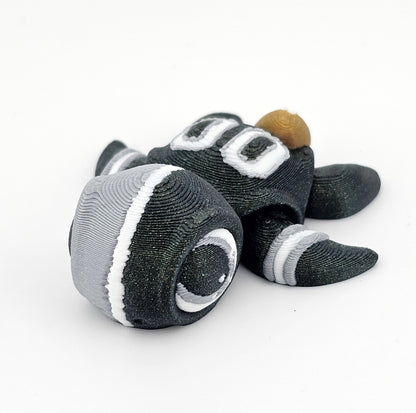 Prospect 3D - Sea Turtle Island - 3D Printed Miniature Football Sea Turtles