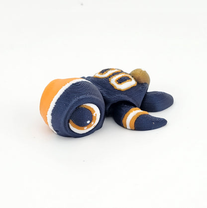 Prospect 3D - Sea Turtle Island - 3D Printed Miniature Football Sea Turtles