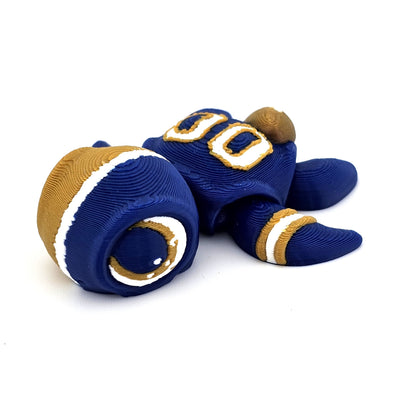 Prospect 3D - Sea Turtle Island - 3D Printed Miniature Football Sea Turtles