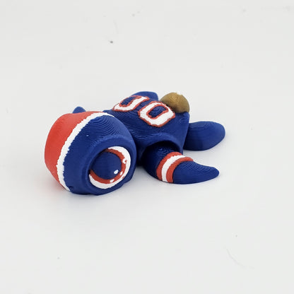 Prospect 3D - Sea Turtle Island - 3D Printed Miniature Football Sea Turtles