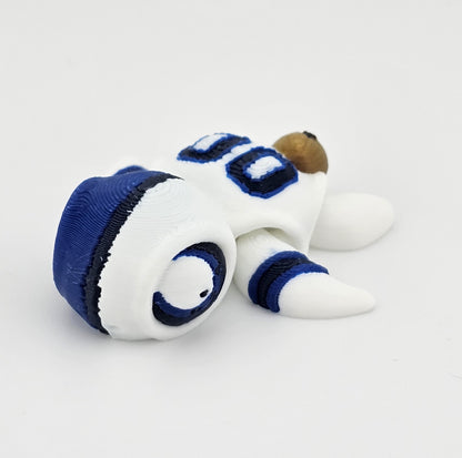 Prospect 3D - Sea Turtle Island - 3D Printed Miniature Football Sea Turtles