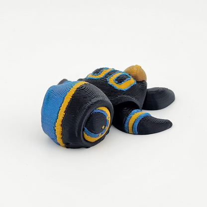 Prospect 3D - Sea Turtle Island - 3D Printed Miniature Football Sea Turtles