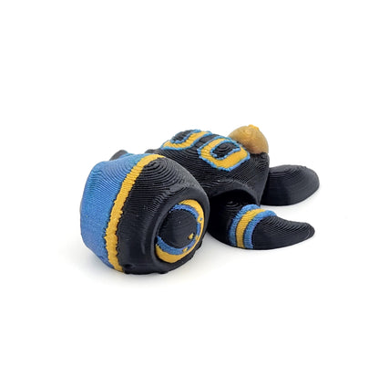 Prospect 3D - Sea Turtle Island - 3D Printed Miniature Football Sea Turtles