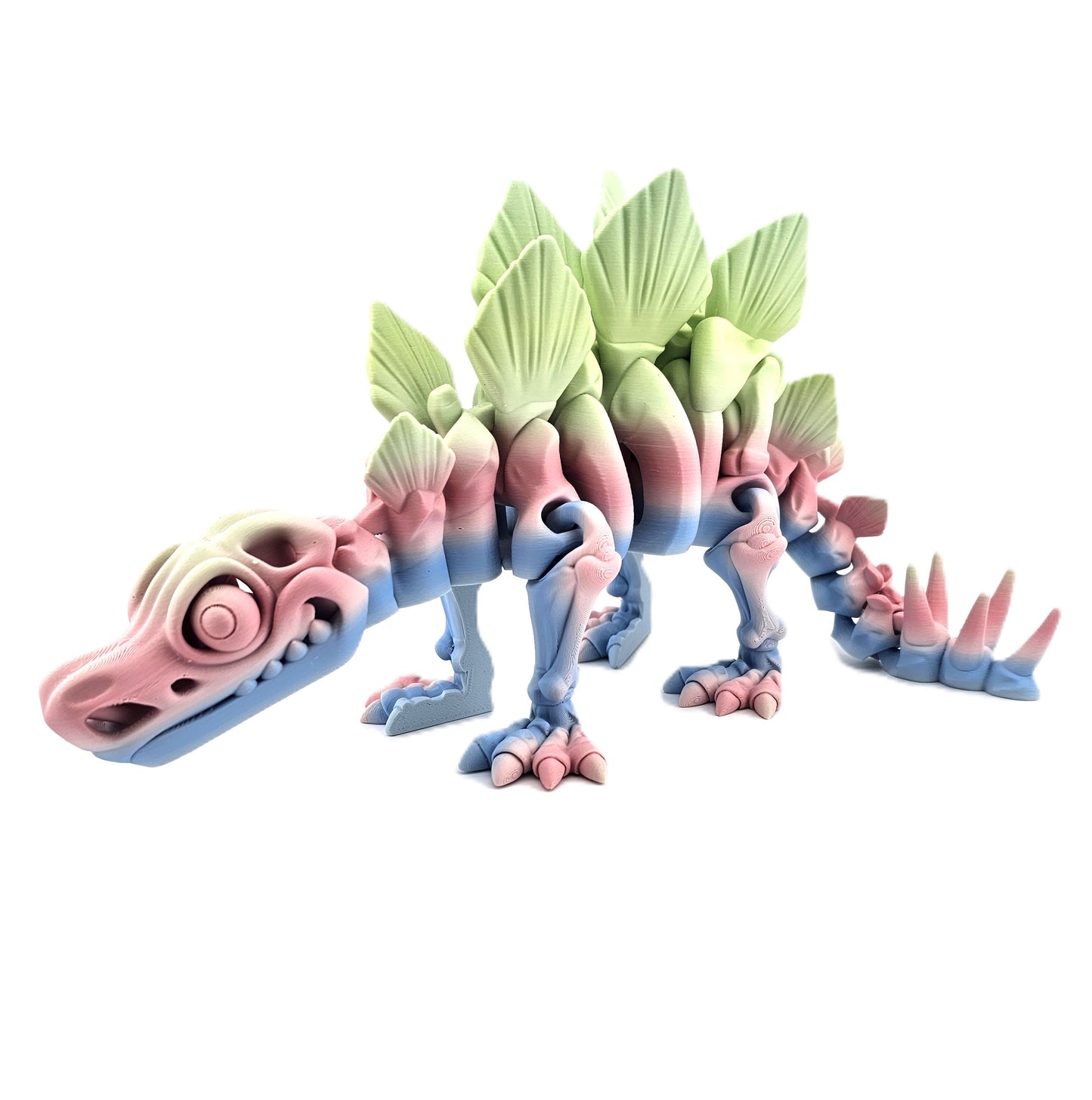 Prospect 3D - The Bone Yard - Jumbo Spike's Skeleton - 14 inches long - Prehistoric wonder