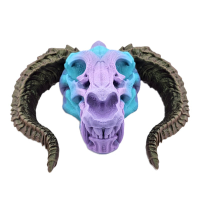 Prospect 3D - The Dragons Lair - The Grand Hall Of Dragon Skulls - Emerald Skull - Decoration
