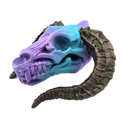 Prospect 3D - The Dragons Lair - The Grand Hall Of Dragon Skulls - Emerald Skull - Decoration