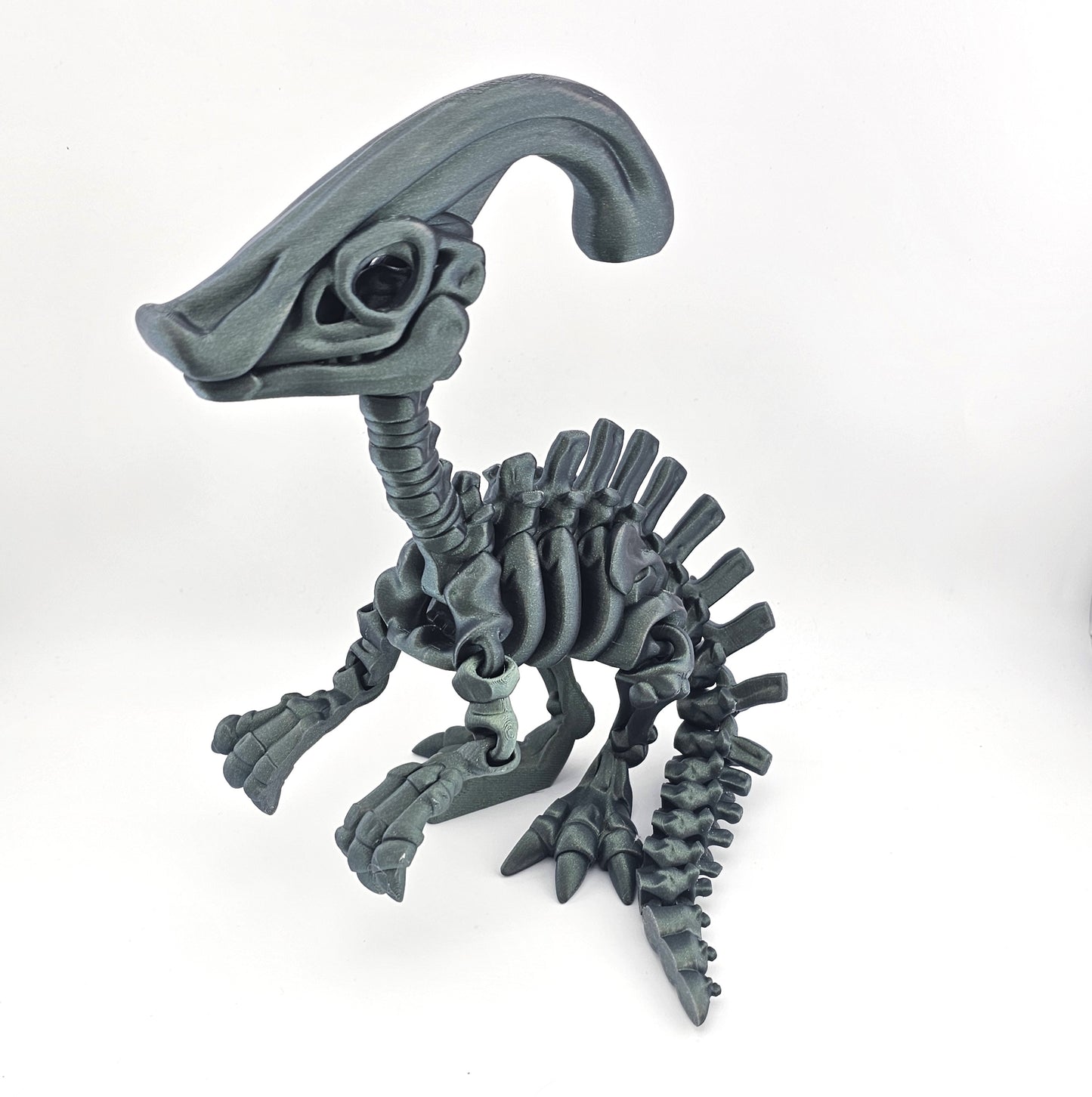 Prospect 3D - The Bone Yard - Jumbo Petey's 11 Inch Tall Dinosaur Skeleton with Detailed Bone Structure and Playful Grin for Dino Enthusiasts