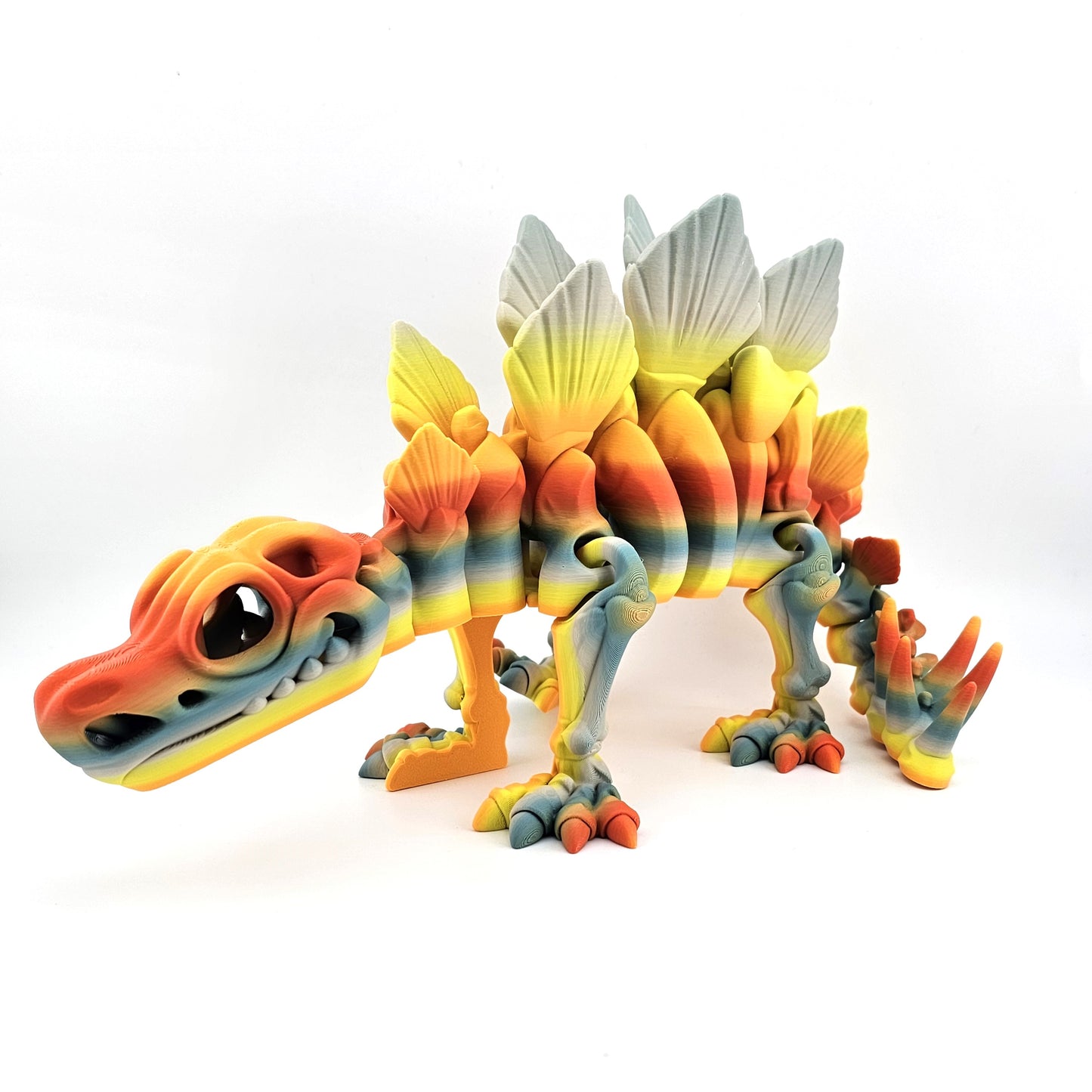 Prospect 3D - The Bone Yard - Jumbo Spike's Skeleton - 14 inches long - Prehistoric wonder