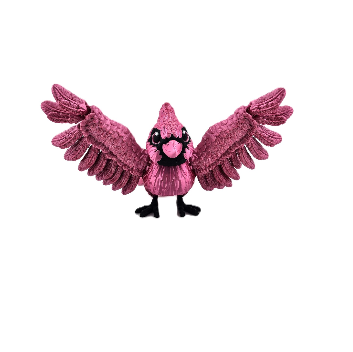 Prospect 3D - Soaring Skies - Cardinal - 7x3.5x3.5 Inches - 3D Printed Bird Decor for Home & Nature Lovers