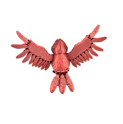 Prospect 3D - Soaring Skies - Cardinal - 7x3.5x3.5 Inches - 3D Printed Bird Decor for Home & Nature Lovers