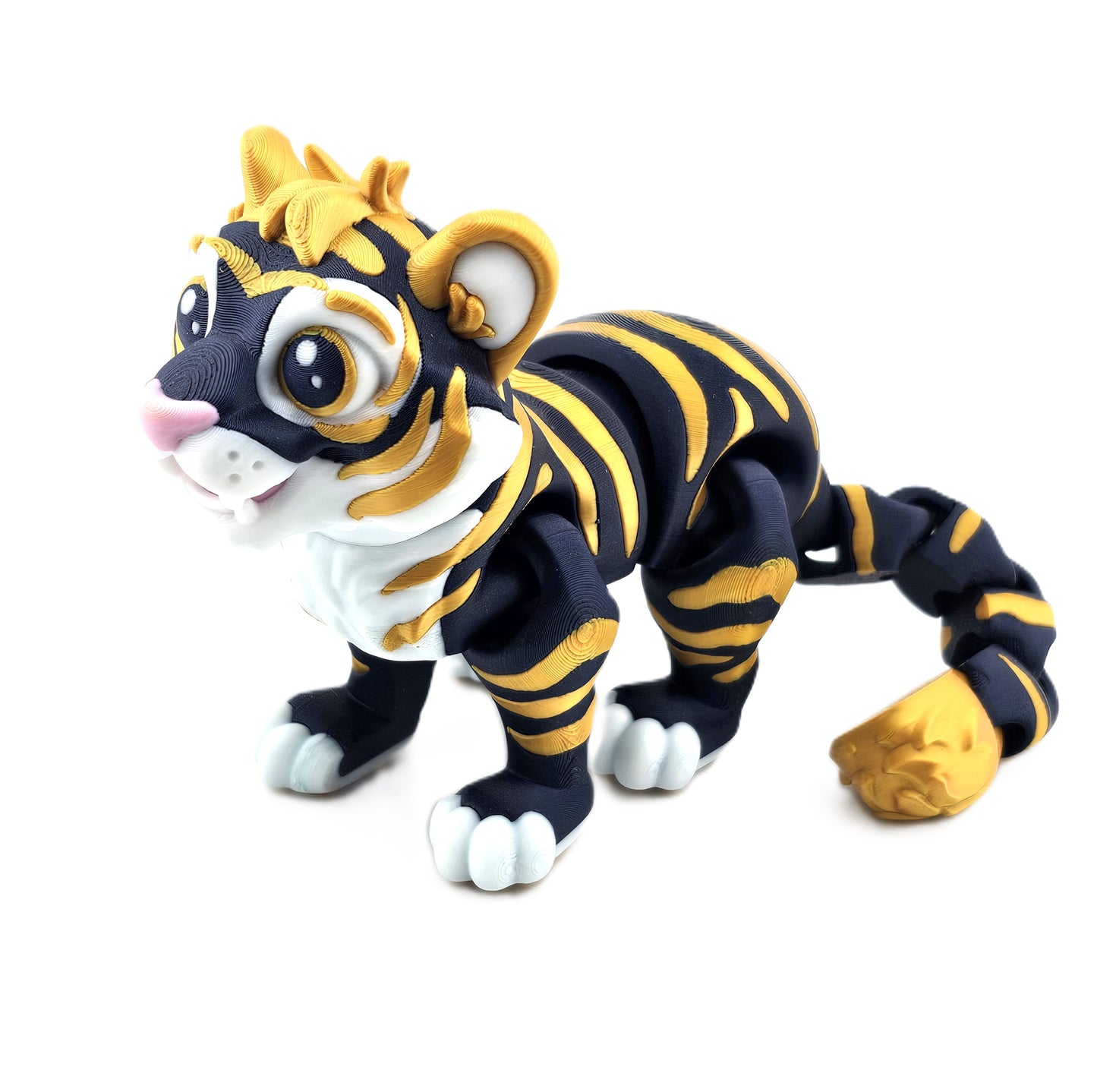 Prospect 3D - Kings of the Jungle Collection - Baby Cartoon Tiger – 3D Printed Figurine