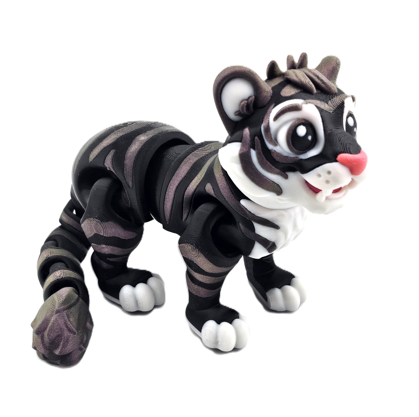 Prospect 3D - Kings of the Jungle Collection - Baby Cartoon Tiger – 3D Printed Figurine