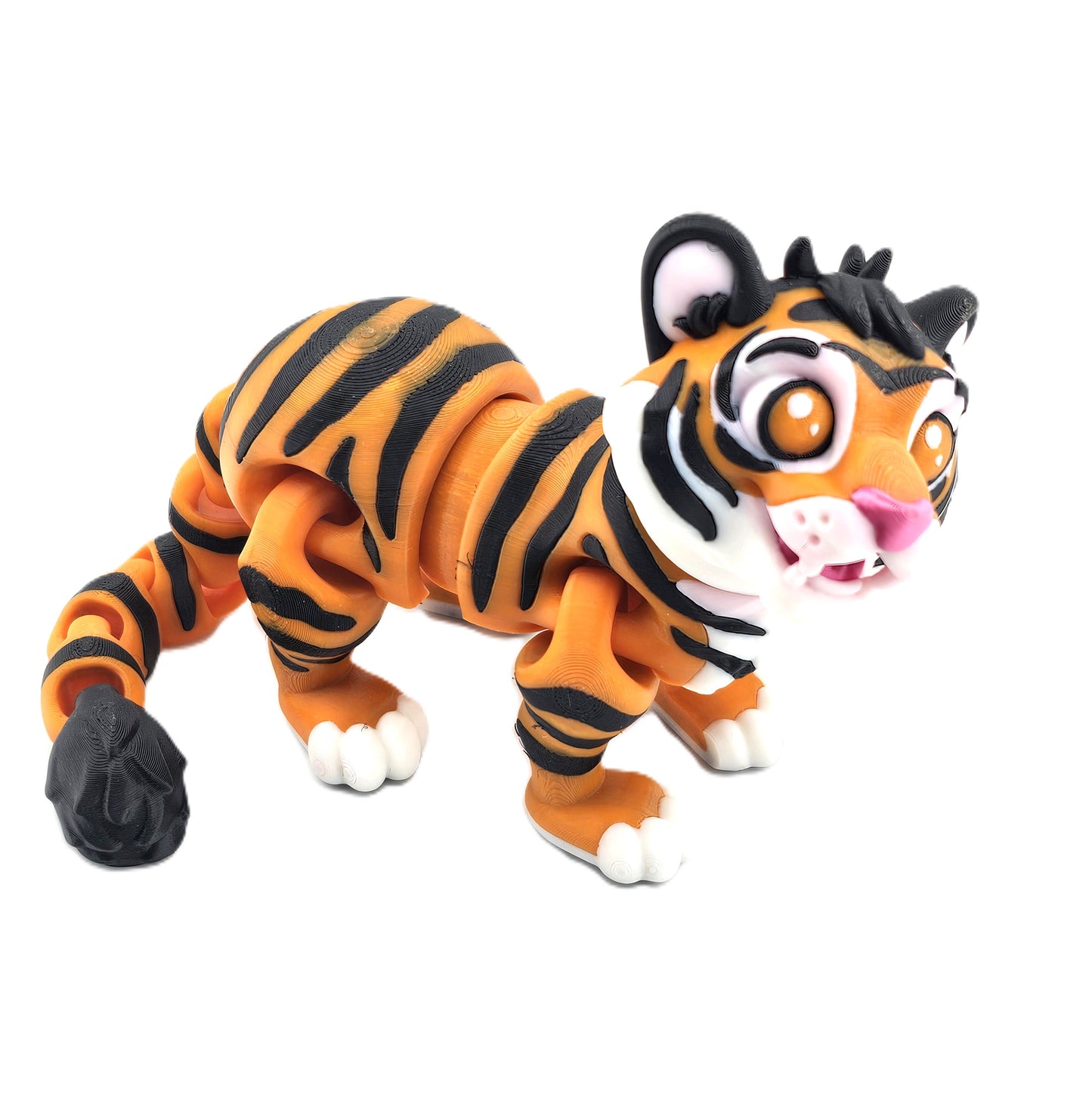 Prospect 3D - Kings of the Jungle Collection - Baby Cartoon Tiger – 3D Printed Figurine