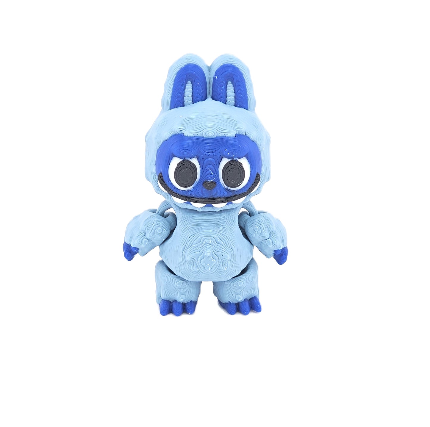 Prospect 3D - Paragold Mini's - Articulated Labubu-Inspired 3" 3D Printed Figure – Poseable Mini Collectible