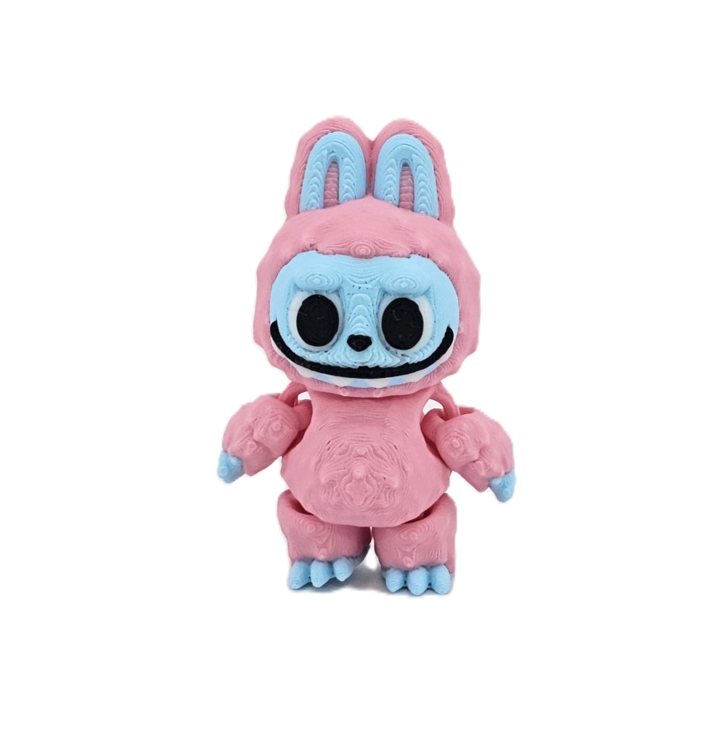 Prospect 3D - Paragold Mini's - Articulated Labubu-Inspired 3" 3D Printed Figure – Poseable Mini Collectible