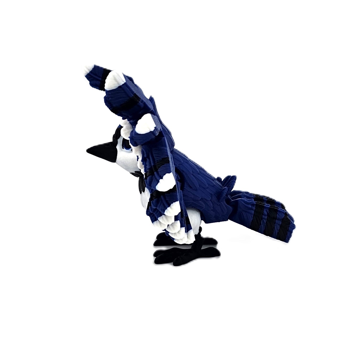 Prospect 3D - Soaring Skies -  3D Printed Blue Jay – 8" W x 5" H x 5" L