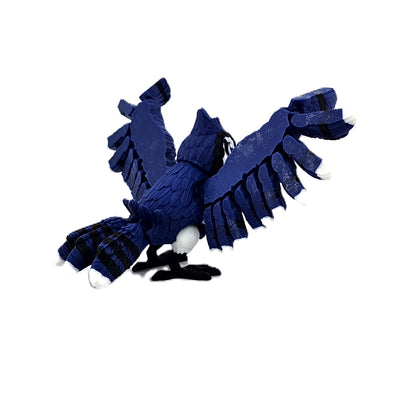 Prospect 3D - Soaring Skies -  3D Printed Blue Jay – 8" W x 5" H x 5" L