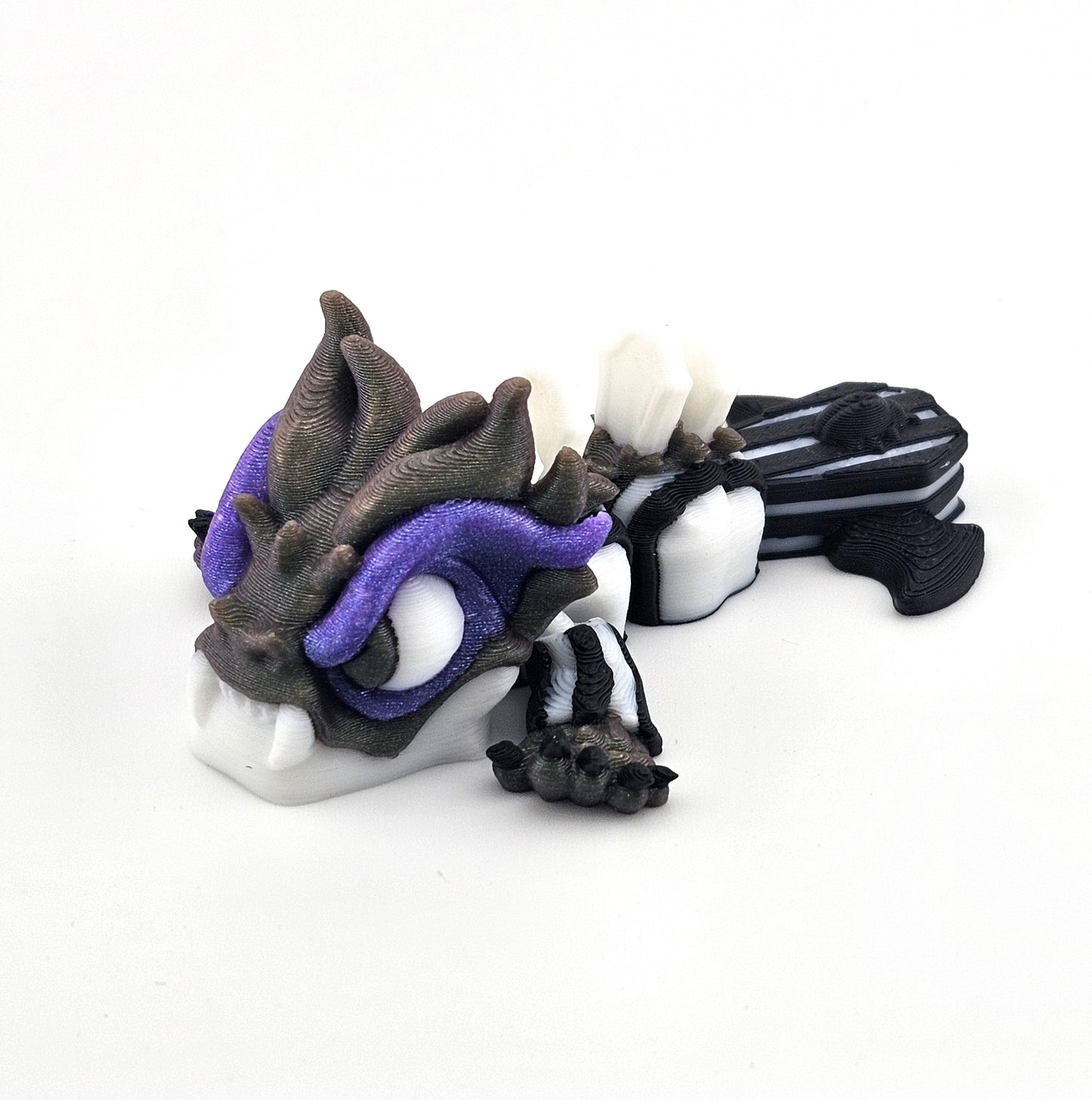 Prospect 3D - Paragold Minis - 3D Printed Beetlejuice-Inspired Mini Figures – 2" Collectible Characters