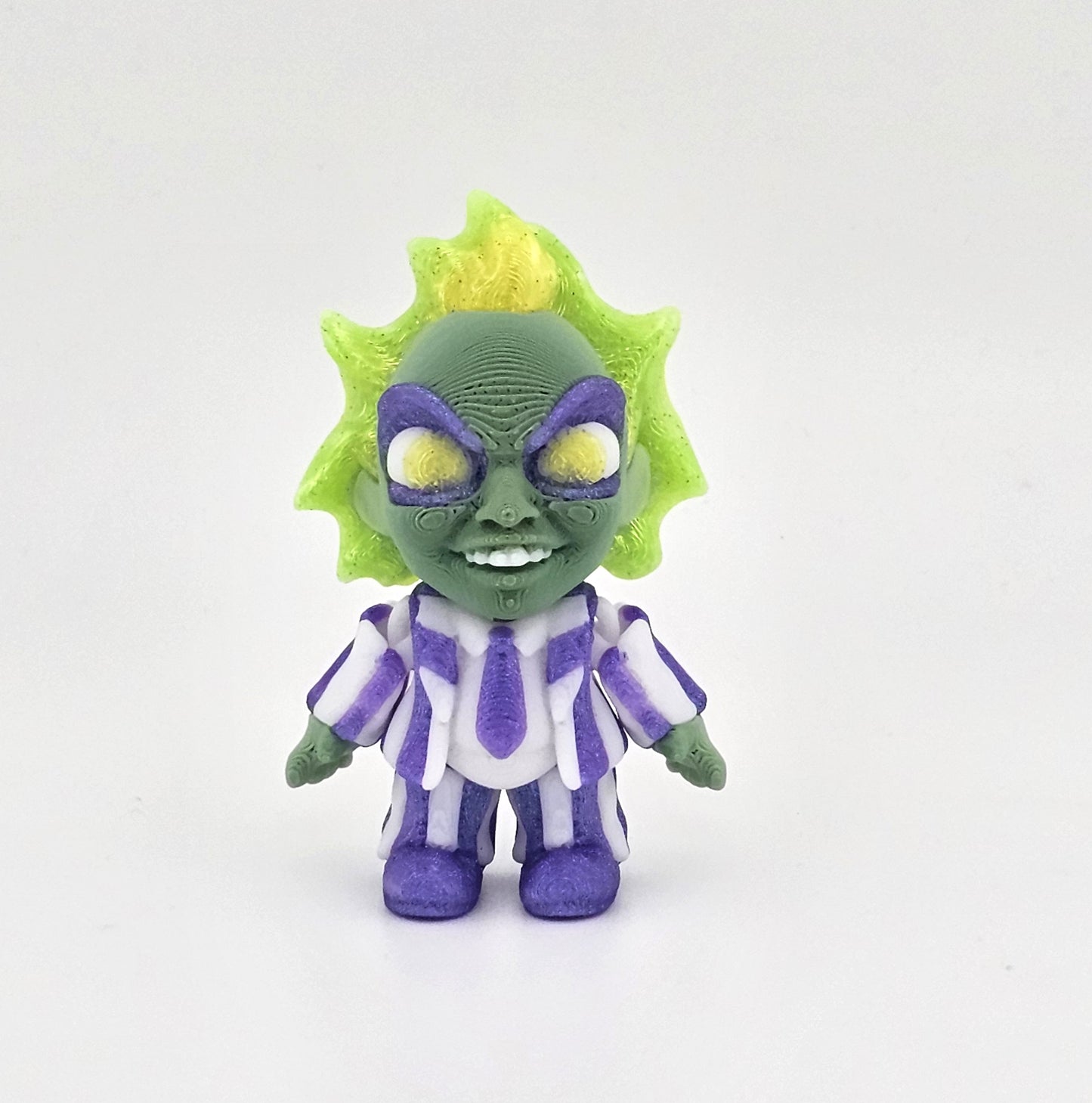 Prospect 3D - Paragold Minis - 3D Printed Beetlejuice-Inspired Mini Figures – 2" Collectible Characters
