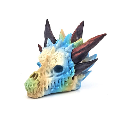 Prospect 3D - Dragons Lair - Grand Hall of Skulls - 3D Printed Mini Dragon Skull Mystery Packs – 2" Fantasy Skulls (Single, 3-Pack, 5-Pack)