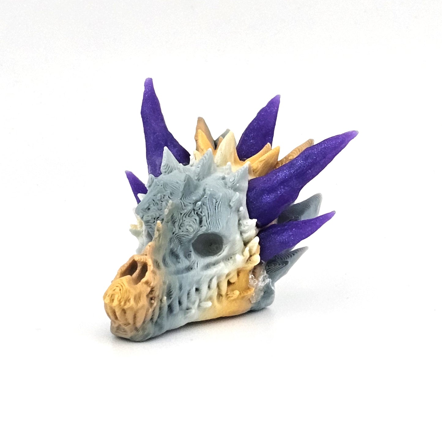 Prospect 3D - Dragons Lair - Grand Hall of Skulls - 3D Printed Mini Dragon Skull Mystery Packs – 2" Fantasy Skulls (Single, 3-Pack, 5-Pack)