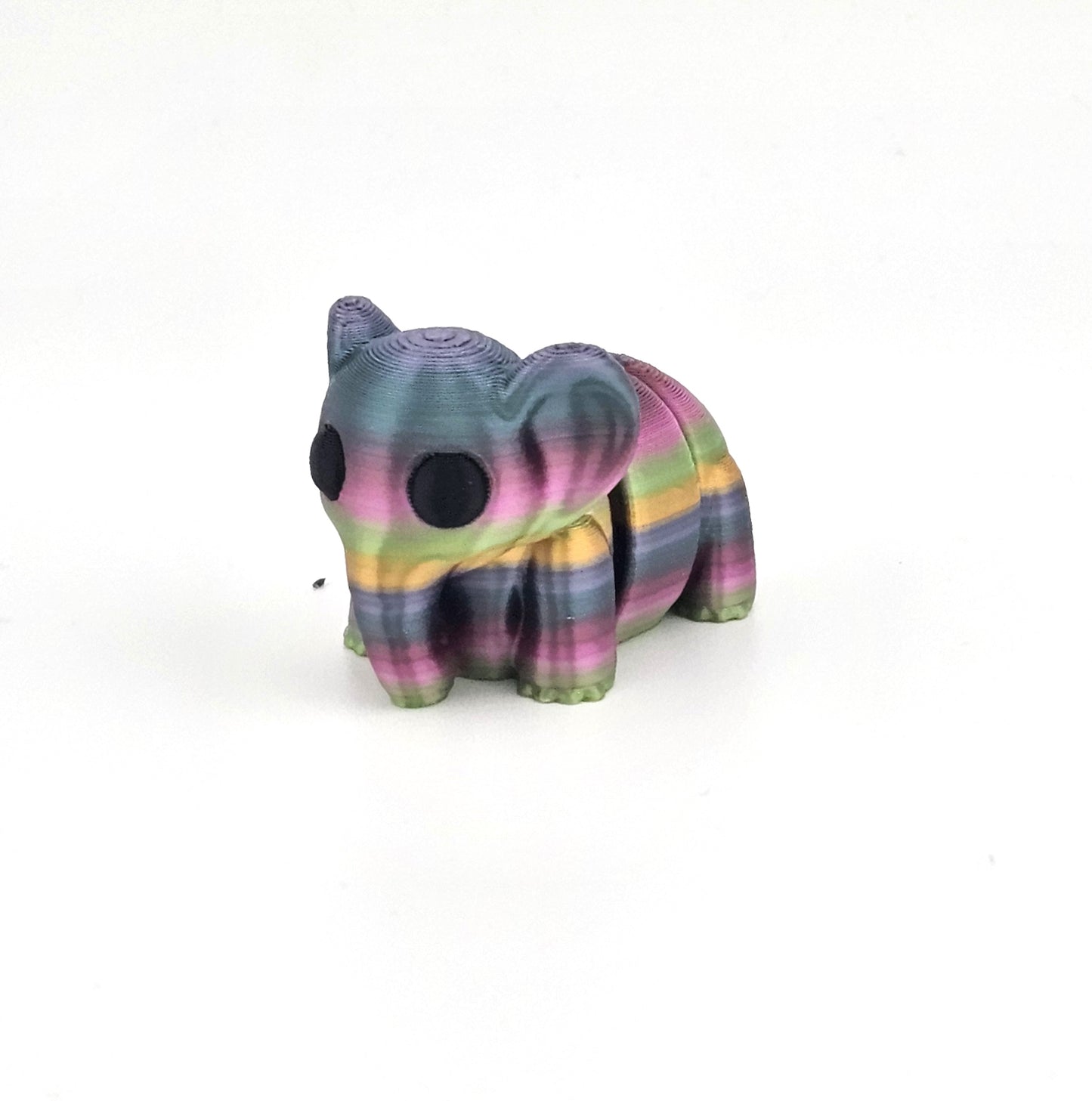 Prospect 3D - Oni Mini's - 3D Printed Mini Animals – Colorful 2" Figurines (Jaguar, Bear, Elephant, Hippo &amp; More)