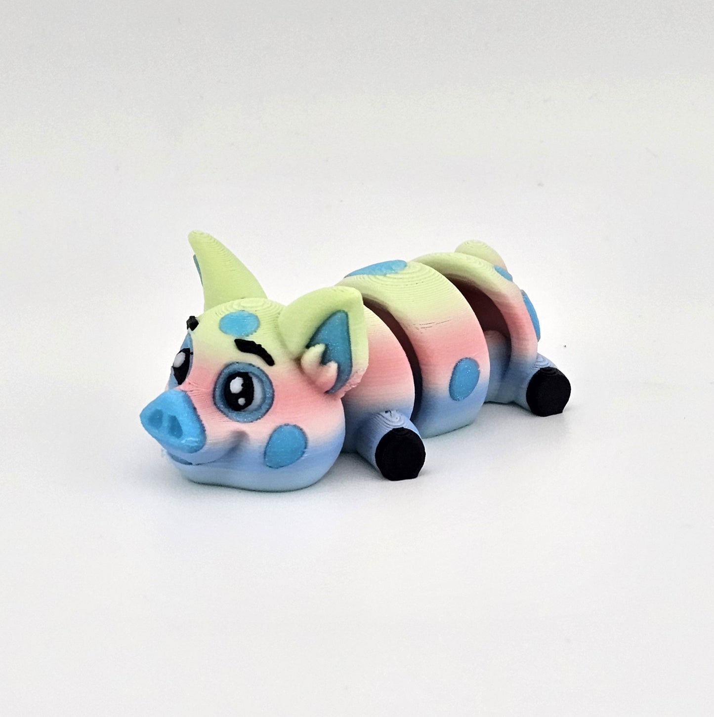 Prospect 3D - Oni Mini's - 3D Printed Mini Animals – Colorful 2" Figurines (Jaguar, Bear, Elephant, Hippo &amp; More)