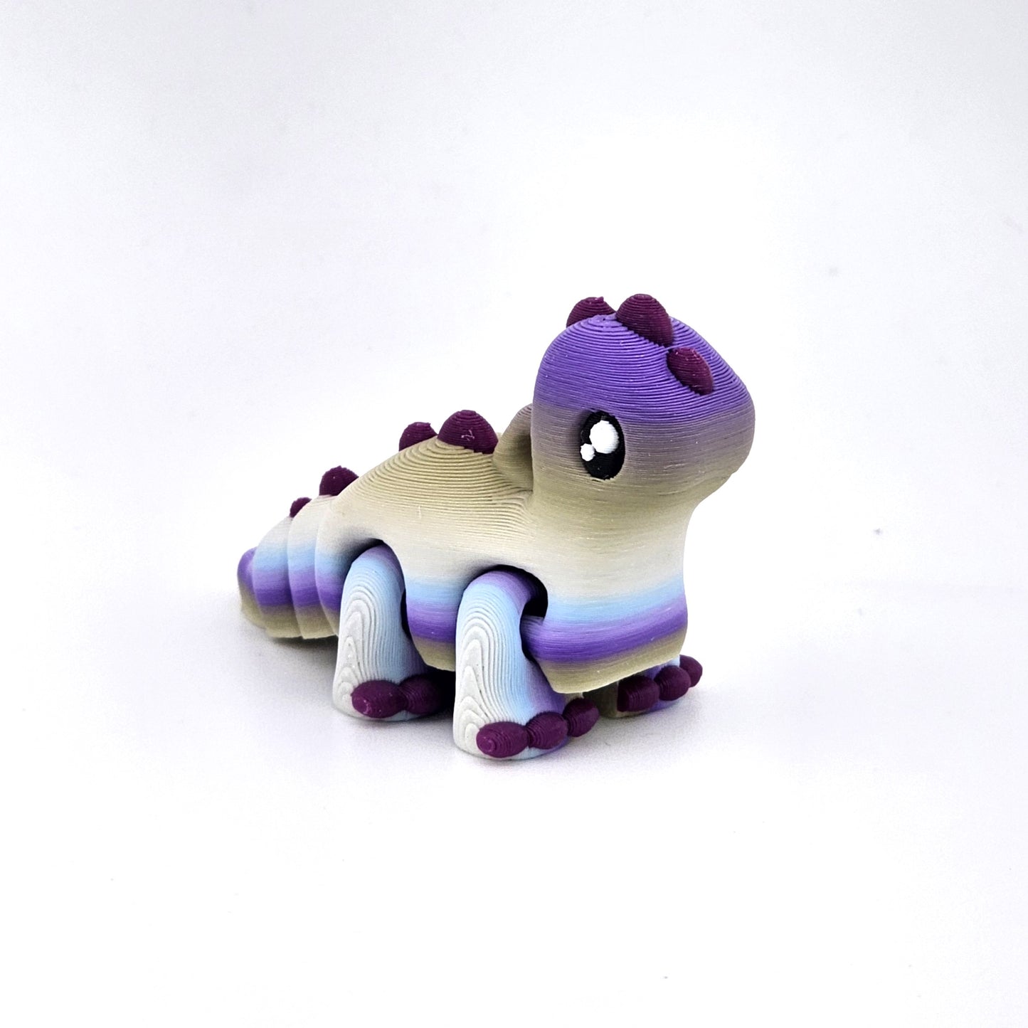 Prospect 3D - Oni Mini's - Mini 3D Printed Dinosaur Figurines – 2" Colorful Desk Toys &amp; Party Favors