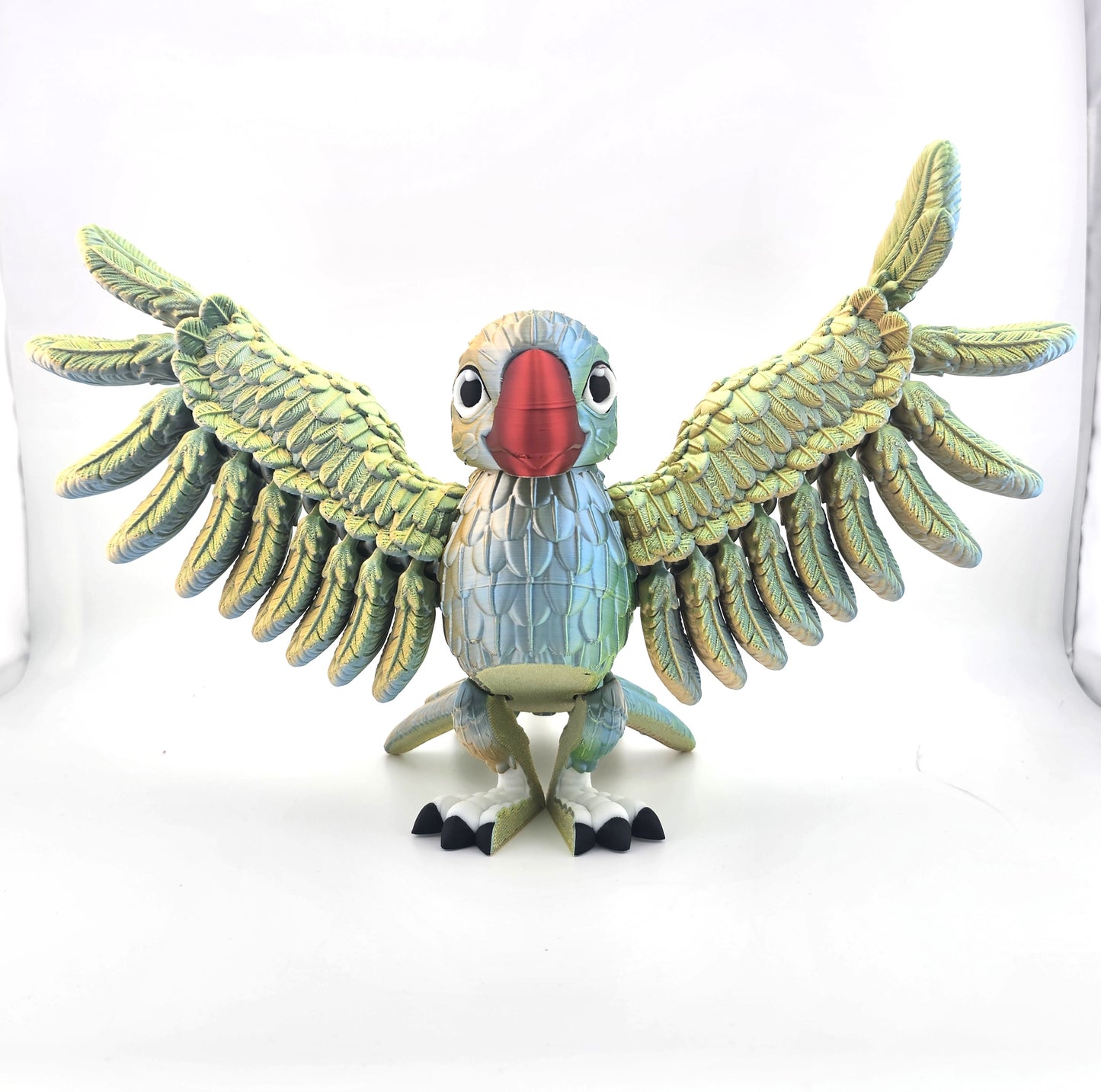 Prospect 3D - Soaring Skies -  3D Printed Blue Jay – 8" W x 5" H x 5" L