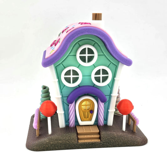 Prospect 3D - Fairy House Corner - Christmas - 3D Printed Tea Light Fairy Houses – Seasonal Miniature Home Décor (3–5")