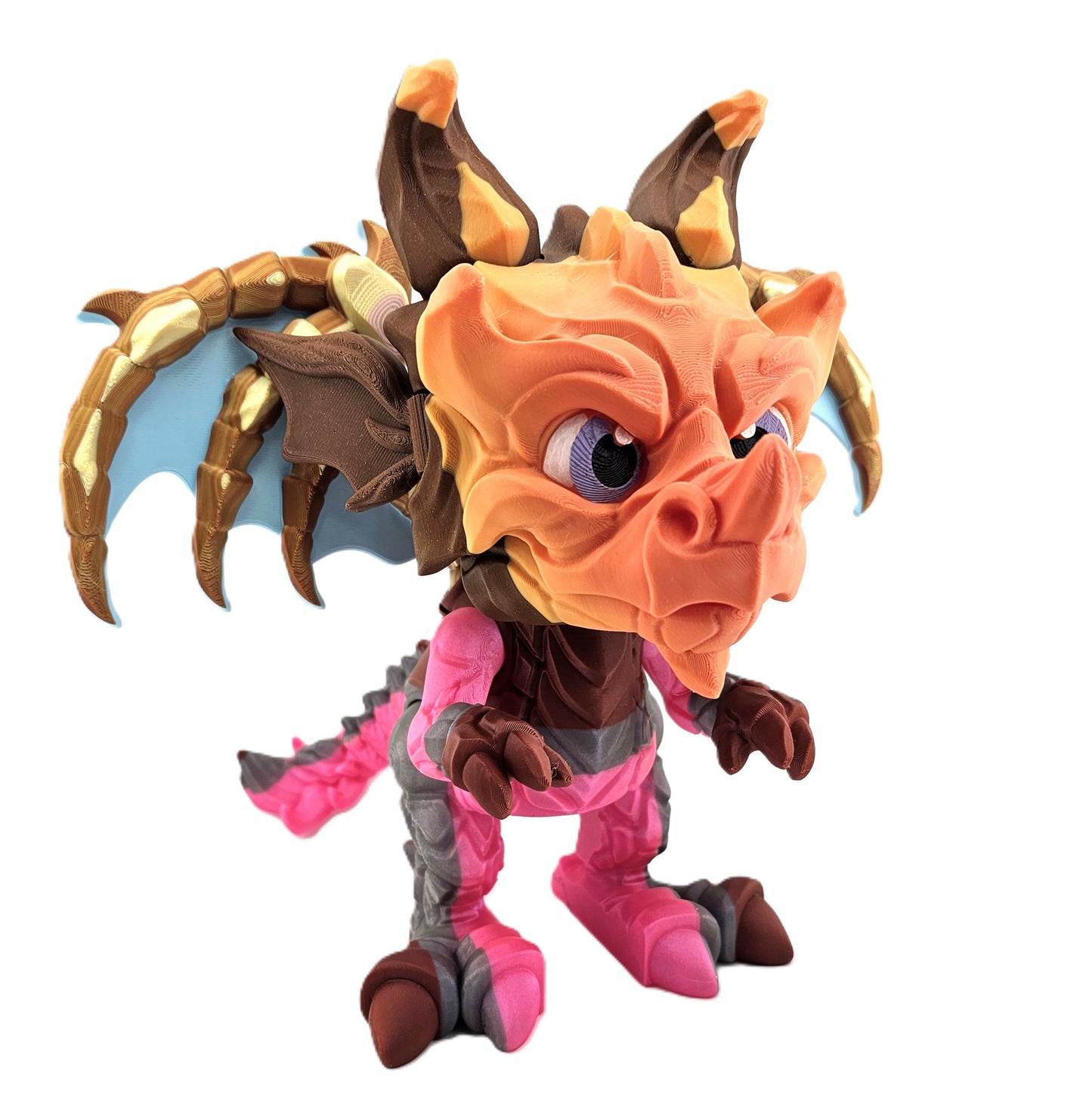 Prospect 3D -  Dragons Lair - Warden of the Skies — 3D Printed Winged Dragon (7–11" tall, 10–11" wingspan)