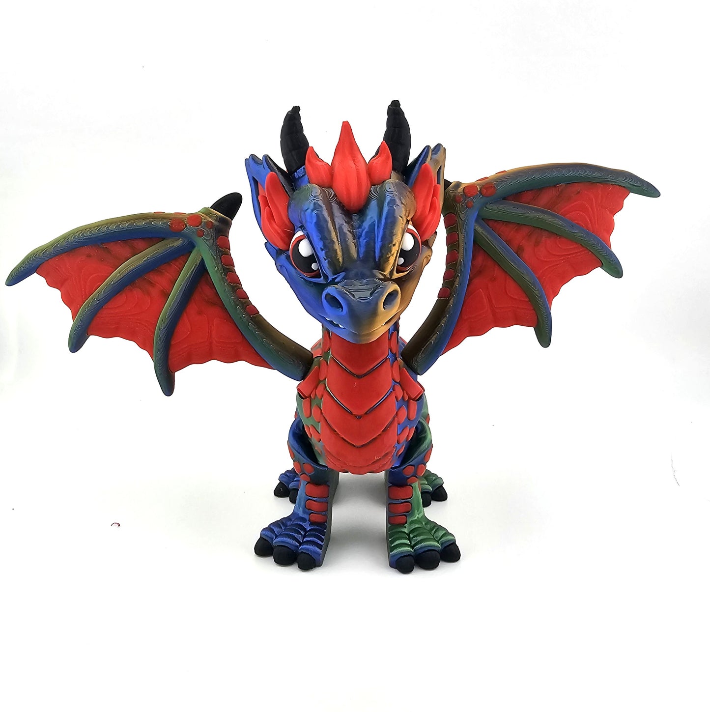Prospect 3D -  Dragons Lair - Warden of the Skies — 3D Printed Winged Dragon (7–11" tall, 10–11" wingspan)