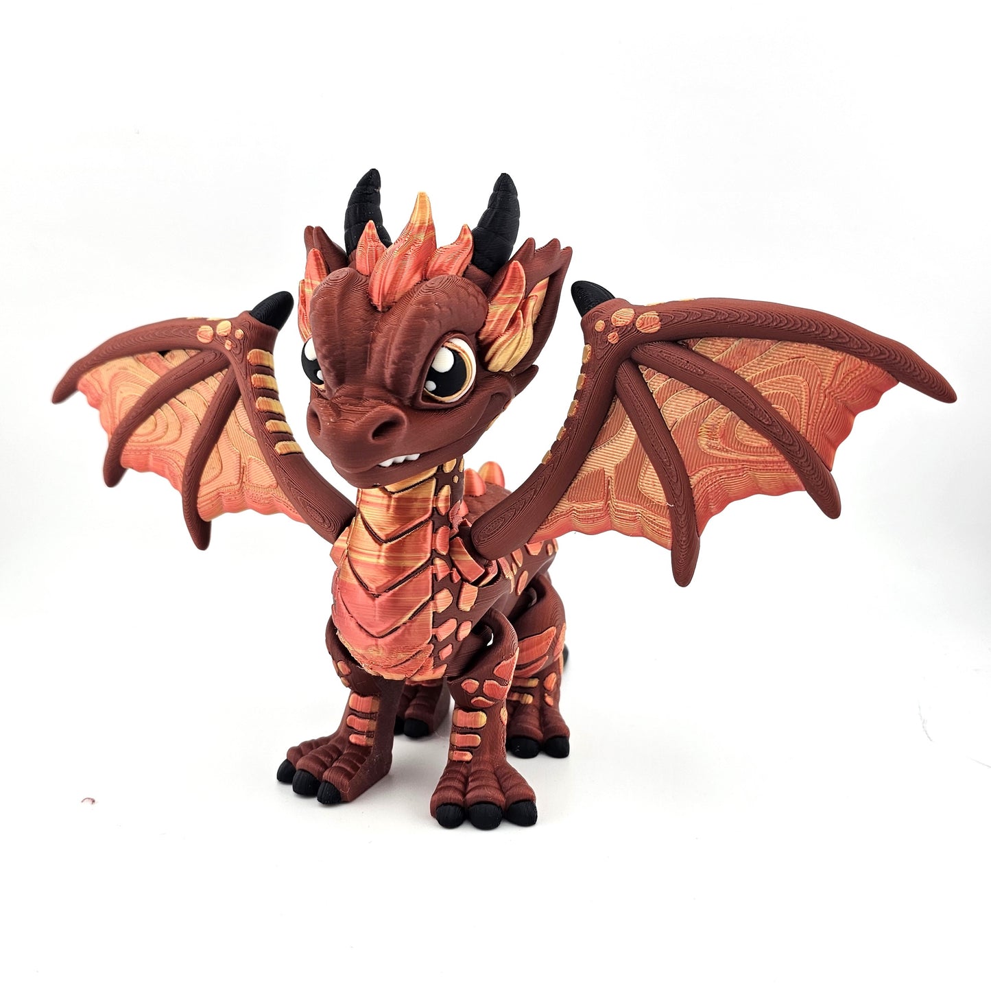 Prospect 3D -  Dragons Lair - Warden of the Skies — 3D Printed Winged Dragon (7–11" tall, 10–11" wingspan)