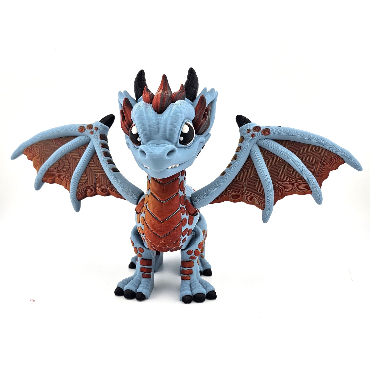 Prospect 3D -  Dragons Lair - Warden of the Skies — 3D Printed Winged Dragon (7–11" tall, 10–11" wingspan)